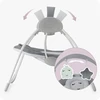 MoMi LISS elektrinė supama kėdė, pilka - bouncer, melodijos, vibracijos, žaislai