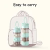 Mommy Bag konteineris pieno mišiniui, meškiukui, mėtai