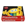 Lean School plastilinas 6 spalvų MONA