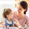 MonCouleur GLITTER TATTOO RINKINYS, PLAUNAMI GLITTER ŠABLONAI VAIKAMS