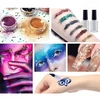 MonCouleur GLITTER TATTOO RINKINYS, PLAUNAMI GLITTER ŠABLONAI VAIKAMS