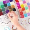 MonCouleur KAROLIŲ RINKINYS APYRANKĖMS IR KORĖLĖMS DARYTI 35000 RAIDŽIŲ KORULIAMS