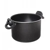 Moneta Etnea makaronų puodas 22 cm su dangteliu, aliuminis, juodas