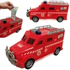 MONETŲ taupyklė SAUGU PIG BANKNOTAI DOVANA AUTOMOBILIŲ FIRE BRAND COIL