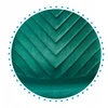 Monovo Aksominė minkšta kėdė lofto valgomajam Metalas Žalias Velvet APER
