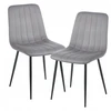 Monovo Minkšta kėdė svetainei Modern Loft Velvet Pilkas Velvet ORITE