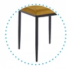 Monovo Minkšta kėdė svetainei Valgomojo Loft Modern Velvet Curry BLYX