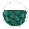 Monovo Pinta veliūrinė kėdė valgomojo buteliukui Žalias Glamour Velvet PLOTI 2