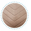 Monovo Smėlio spalvos kapučino minkšta kėdė su porankiais MILA valgomajam