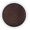 Monovo Veliūrinė moderni virtuvės kėdė svetainei Valgomojo Loft Brown APER