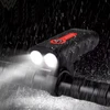 Montavelo Dviračio žibintas priekinis galinis LED 1800lm USB įkraunamas dviračio žibintų rinkinys