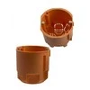 Pawbol Montavimo dėžutė betonui, oranžinė, h-73mm, D68mm