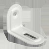 Montavimo kampas, 40x28x22x1,0mm, baltas
