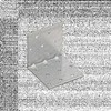 DMX Montavimo kampas, 60x60x60x1,5mm, sustiprintas, cinkuotas