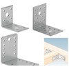 DMX Montavimo kampas, 90x90x65x2,5mm, cinkuotas