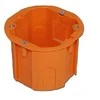 Pawbol Montažinė dėžutė 650C Ø65mm 1 vieta oranžinė