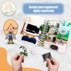 Montessori knyga Toca Boca Ramiai užimta knyga kelionėms, dovana vaikui