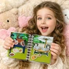 Montessori knyga Toca Boca Ramiai užimta knyga kelionėms, dovana vaikui