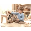 Montessori sensorinė MANIPULIAVIMO LENTA Didelė XXL 60cm laisvas vardas