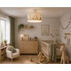 Moonlight DZIECIĘCA LAMPA PLAFON 30 CM ABAŻUR PASTELOWY ZWIERZĄTKA E27 LED