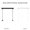 Moonlight DZIECIĘCA LAMPA WISZĄCA ABAŻUR MYSZKA 30 CM LISTWA