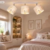 Moonlight DZIECIĘCA LAMPA WISZĄCA PASTELOWY ABAŻUR ZWIERZĄTKA SŁONIK E27 LED PLAFON