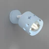 Moonlight DZIECIĘCY KINKIET LAMPA PLAFON SUFITOWA ŚCIENNA LED E27 Mėlynas