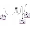 Moonlight LAMPA WISZĄCA DZIECIĘCA LAMPA Z ABAŻURAMI MINNIE SPIDER PAJĄK E27 LED
