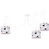Moonlight LAMPA WISZĄCA DZIECIĘCA LAMPA Z ABAŻURAMI MINNIE SPIDER PAJĄK E27 LED