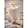 Moonlight MERGAITĖS LUBŲ LEMPAS LED SIETUMAS 3XE27 BEIGE STARS