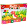 MOSAIC STICKBOOK VAIKAMS DINOZAURAI KŪRYBINIO MENŲ RINKINYS DIY 3+
