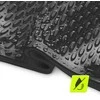 Moteriška plaukimo kepuraitė „TSUNAMI TEXTURE“, juoda