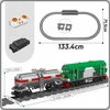 Mould King 12026 Hxn 3 Dyzelinė Lokomotyva Statybinių Blokelių Rinkinys