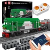 Mould King 12026 Hxn 3 Dyzelinė Lokomotyva Statybinių Blokelių Rinkinys