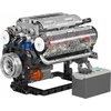Mould King Blocks Mold King 10088 natūraliai įsiurbiamo V8 variklio techninės konstrukcijos modelis