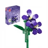 Mould King Gėlių violetinės - MOLD KING kaladėlės 145 vnt. TECHNIKA 24014