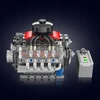 Mould King KONSTRUKCINIAI BLAKAI MOLD KING 10171 AŠTUONIŲ CILINDRŲ V8 VARIKLIS 487EL