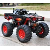 Mould King KONSTRUKCINIAI BLOKAI MOLD KING 18008 FLAME MONSTER TRUCK RC 889 EL.