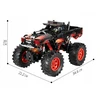 Mould King KONSTRUKCINIAI BLOKAI MOLD KING 18008 FLAME MONSTER TRUCK RC 889 EL.