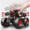 Mould King KONSTRUKCINIAI BLOKAI MOLD KING 18008 FLAME MONSTER TRUCK RC 889 EL.