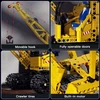 Mould King MOLD KING BLOCKS 17001 CRAWLER CRANE CRAWLER CRANE RC CRANE 1205 EL.