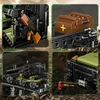 Mould King Mold King Technic Caracal Žalias Camo konstrukciniai blokai 14+