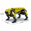 Mould King Pelėsių karalius Technic RC Robotas Šuns Modelis Statybinių blokų rinkiniai Žaislas