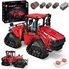 Mould King RC Technic 1698 el vikšrinis traktorius 4 varikliai Mold King 14+