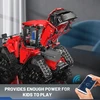 Mould King RC Technic 1698 el vikšrinis traktorius 4 varikliai Mold King 14+
