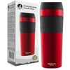 „Mountain Goat TRAVEL“ termo puodelis, 450 ml, raudonas