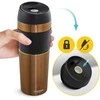 „Mountain Goat TRAVEL“ termo puodelis, 450 ml, rudas