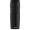 Termo puodelis 4FIZJO Mountain Goat TRAVEL, 450 ml, juodas