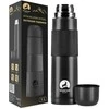 Mountain Kelioninis termosas kavai ir arbatai, 1 litras, juodas