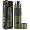 Mountain Kelioninis termosas kavai ir arbatai, 1 litras, žalias